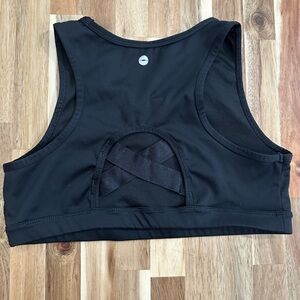 Avia Black Kids Sports Bra